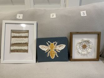 Wall Art Abstract, Boho, Bee, Bull, Cityscape, Flowers