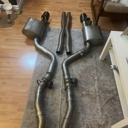Corsa Extreme CatBack Exhaust W Black Tips 