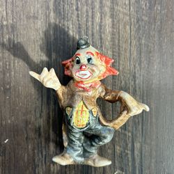 Vintage Clown Figurine