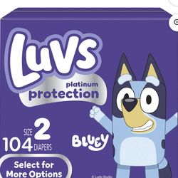 Luvs Size 2 104 Diapers