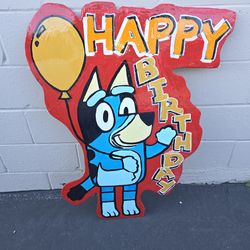 Bluey cutout