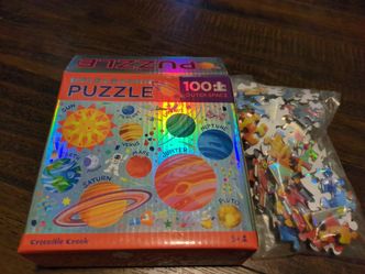 Holographic Outer Space Jigsaw Puzzle
