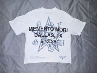Darc Sport Memento Mori Dallas TX Wolves Graphic Tee Mens XL White Limited