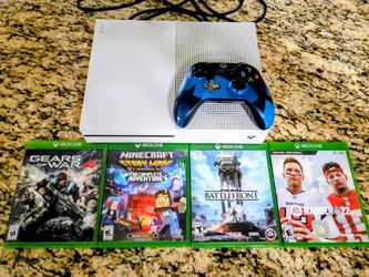 Xbox One S system complete with games