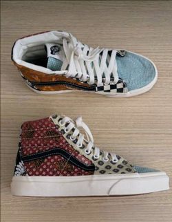 Vans SK8-Hi Patchwork High-Top Sneakers