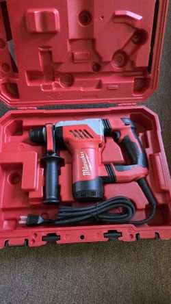 Milwaukee corded sds plus rotary hammer