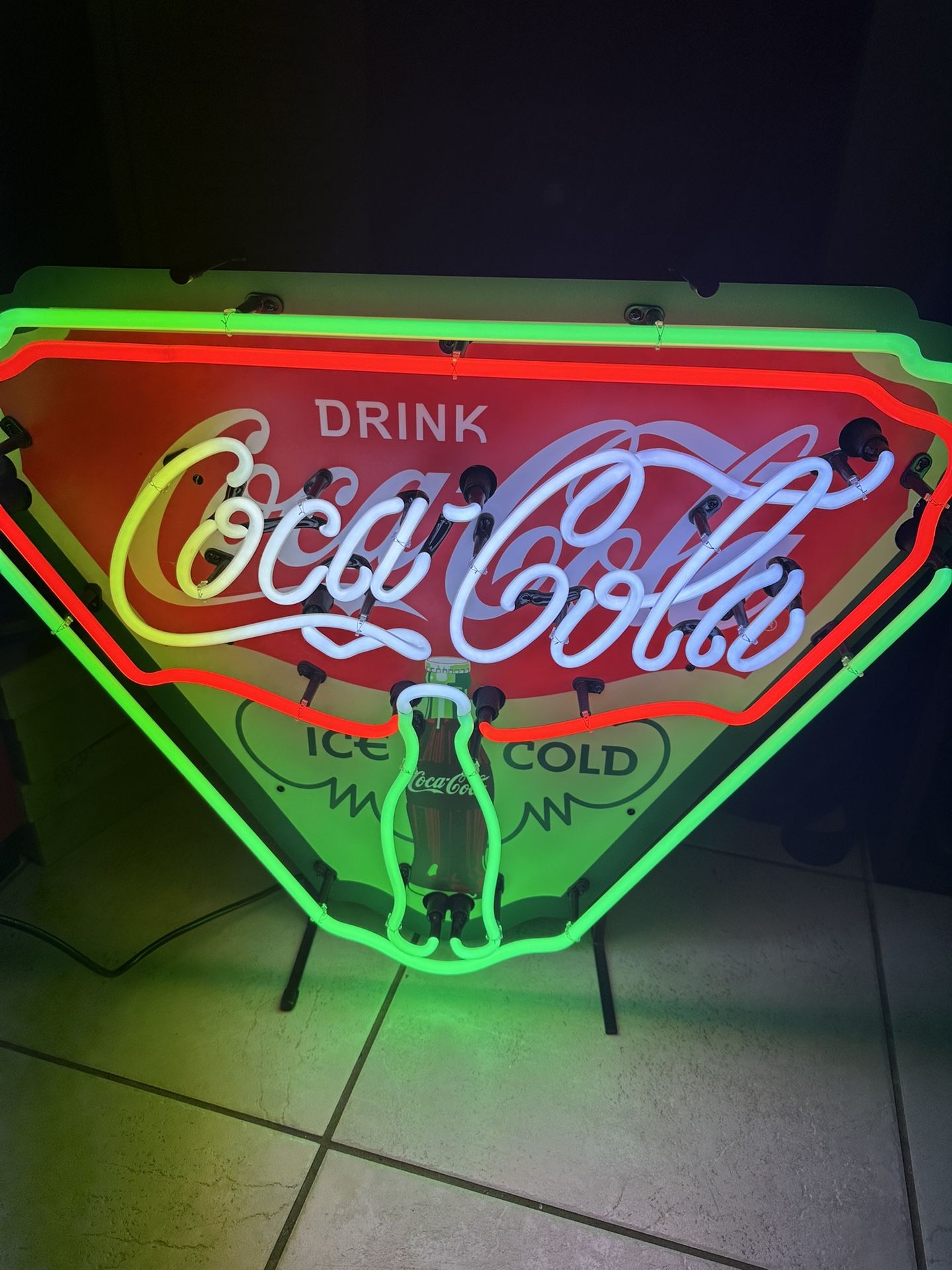 Coca-Cola neon sign