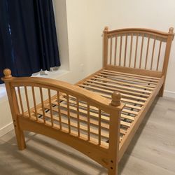 Wood Twin Bed Frame