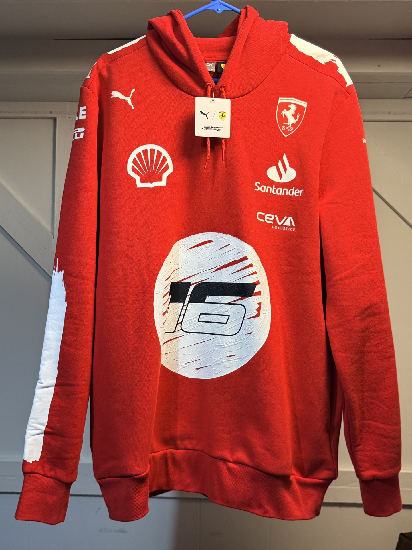 Men’s XL Team Ferrari Hoodie New