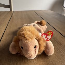 Ty Beanie Baby named Roary the Lion