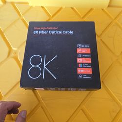 8k Fiber Optical Cable