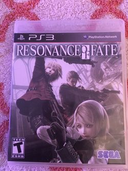 resonance of fate ps3
