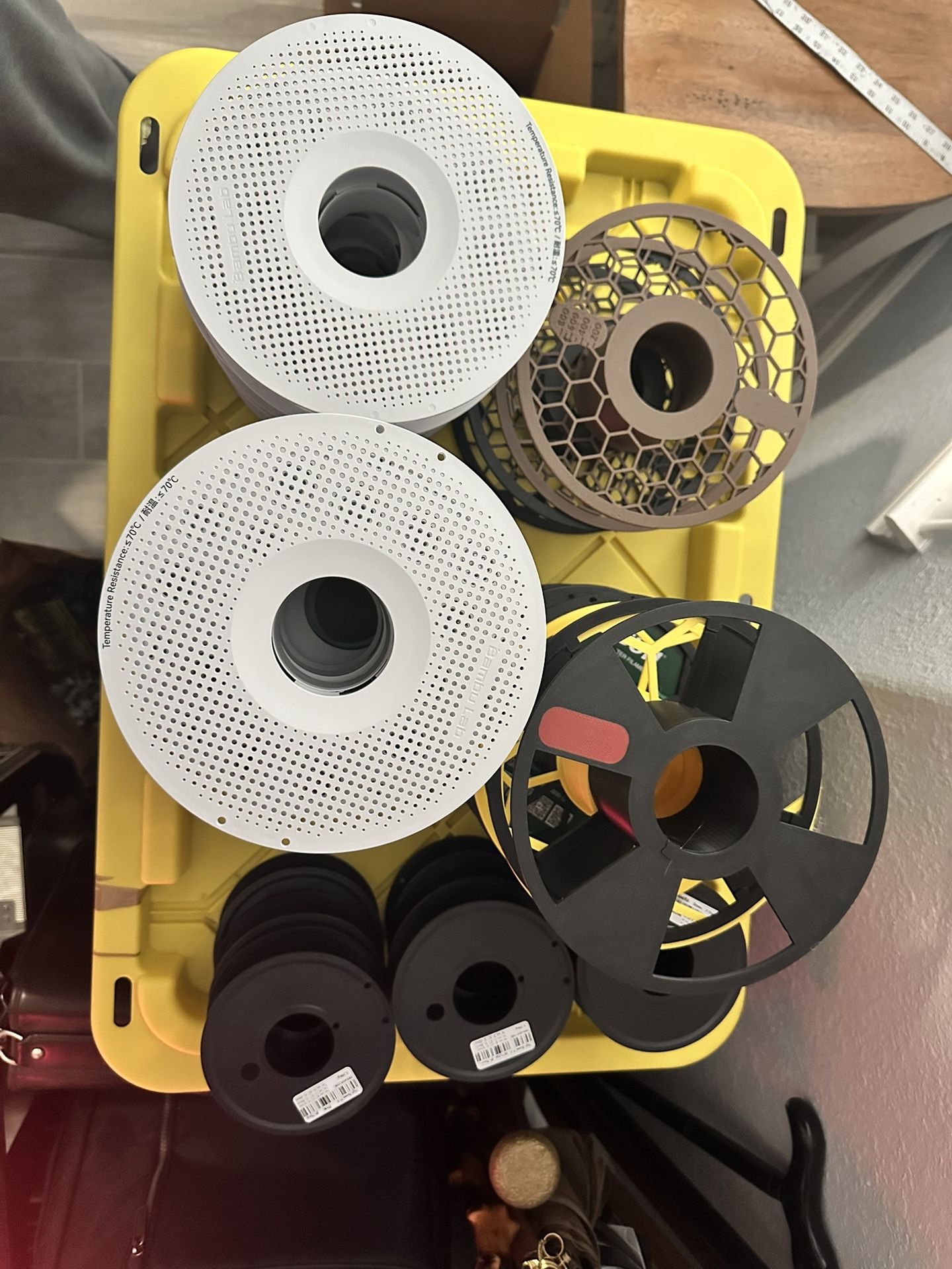 Reusable 3D Printer Spools