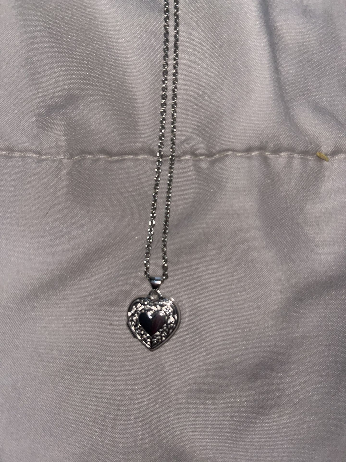 heart locket necklace