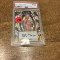 Eddy Thorpe Signature Selections Flash Prizm 2024 Select WWE