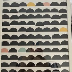 Wall Art In White Frame - 17.3” x 21.3”