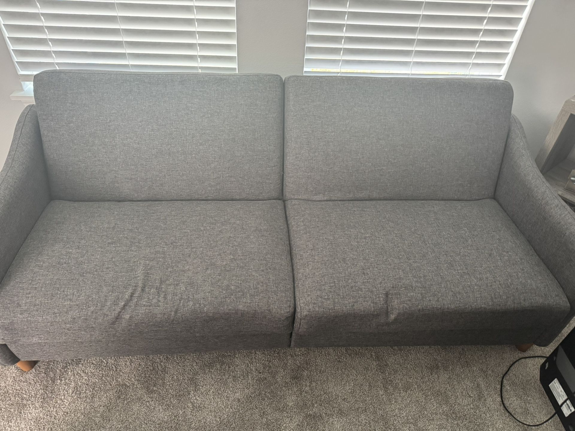 Gray Futon