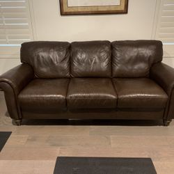 Leather Couch