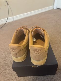 NIKE Air Force 1 Wheat Flax (Worn Once)