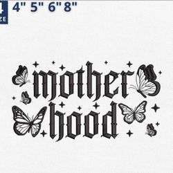 Motherhood Embroidery Design Sweater Shirt Pants 