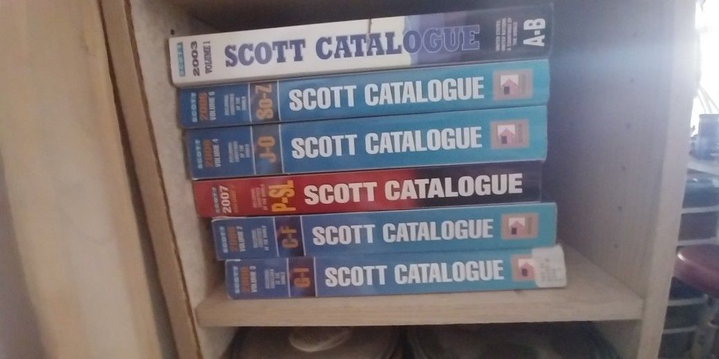 Complete Scott World Wide Postage Stamp Catalogue Set