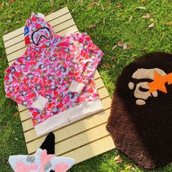 Pink Milo/Hello Kitty ®️ x Bape Zip Up