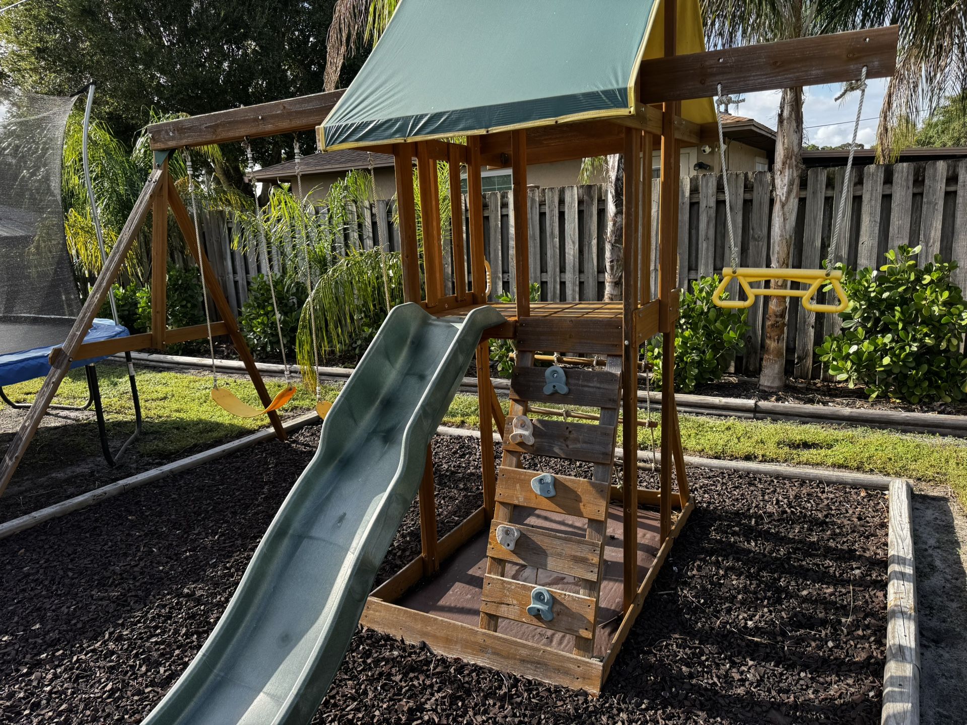 Swing Set And Slide