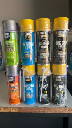Great Stuff Insulating Foam Sealant Lot of 8