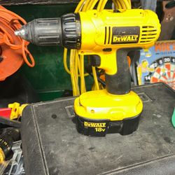 Dewalt  18v Cordless Drill/Driver
