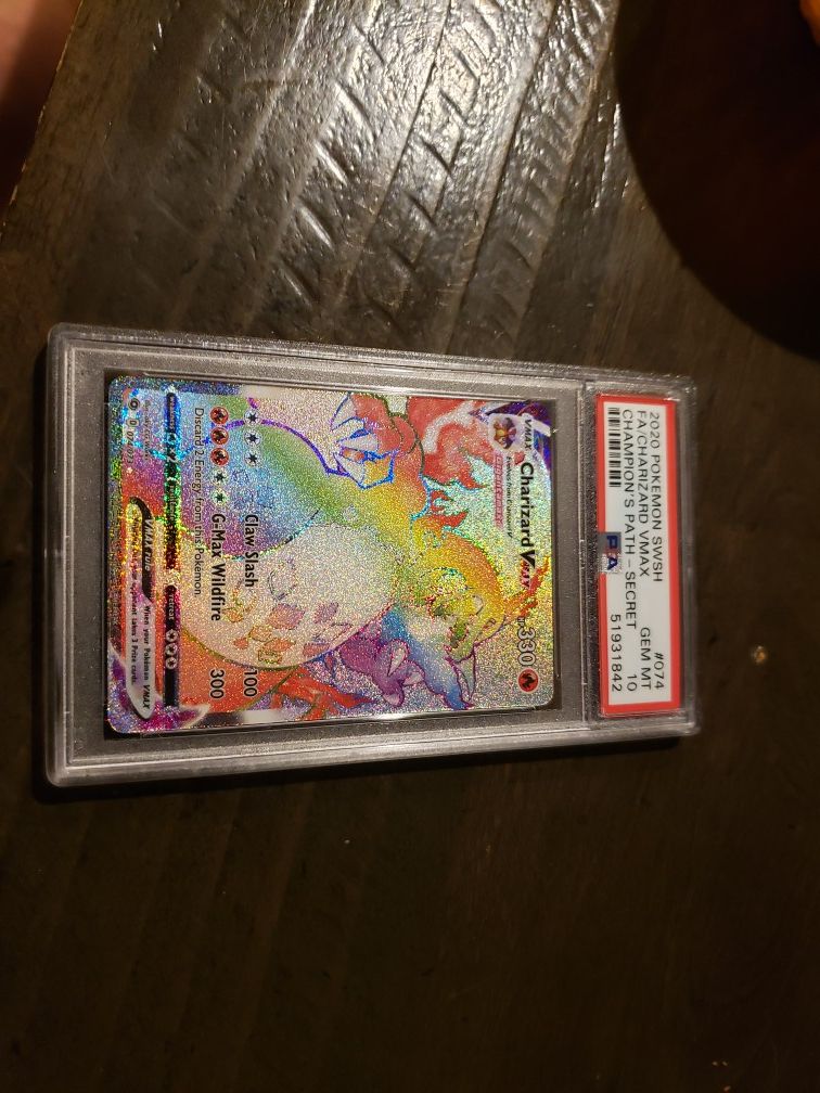 Psa gem mint 10 charizard