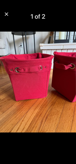 Pottery Barn Kids storage cubes