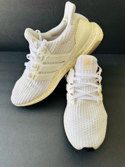 Adidas Ultraboost Men's White Athletic Running Shoes Size 13