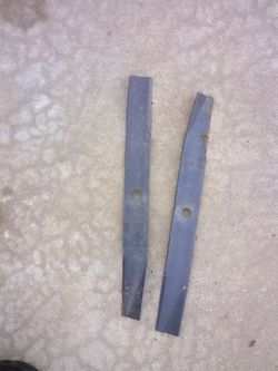 2---21 inch Lawn Mower Mulch Blades