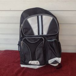 Pro sports black and gray backpack 