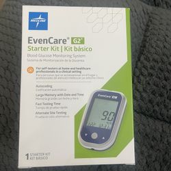 Evencare G2 Starter Kit, Blood Glucose Monitoring System