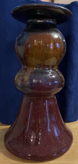 10" Tall Pillar Candle Holder