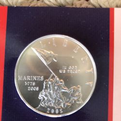 Commemorate Coin and Stamp Set United States Marines  Corps 1775*2005