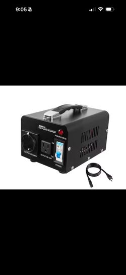 Voltage Converter Transformer 500VA Heavy Duty Step Up/Down 110V/ 220V, 220/110V