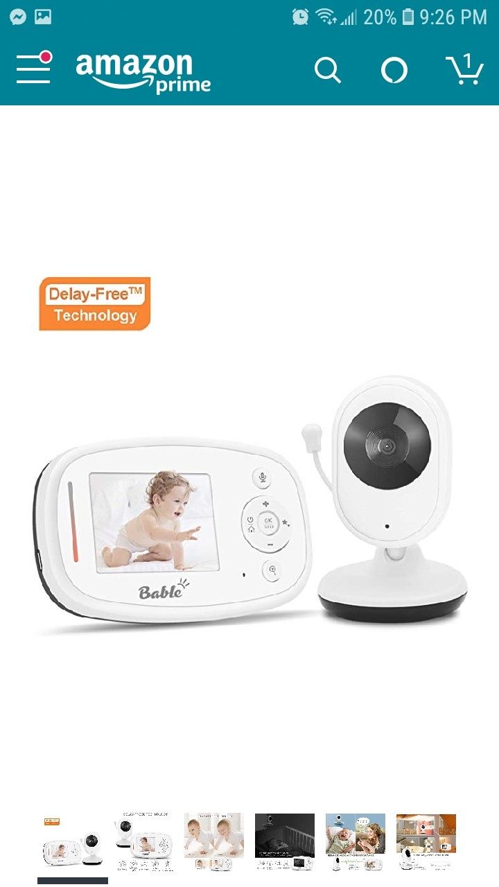 Baby monitor brand new still in box pending
