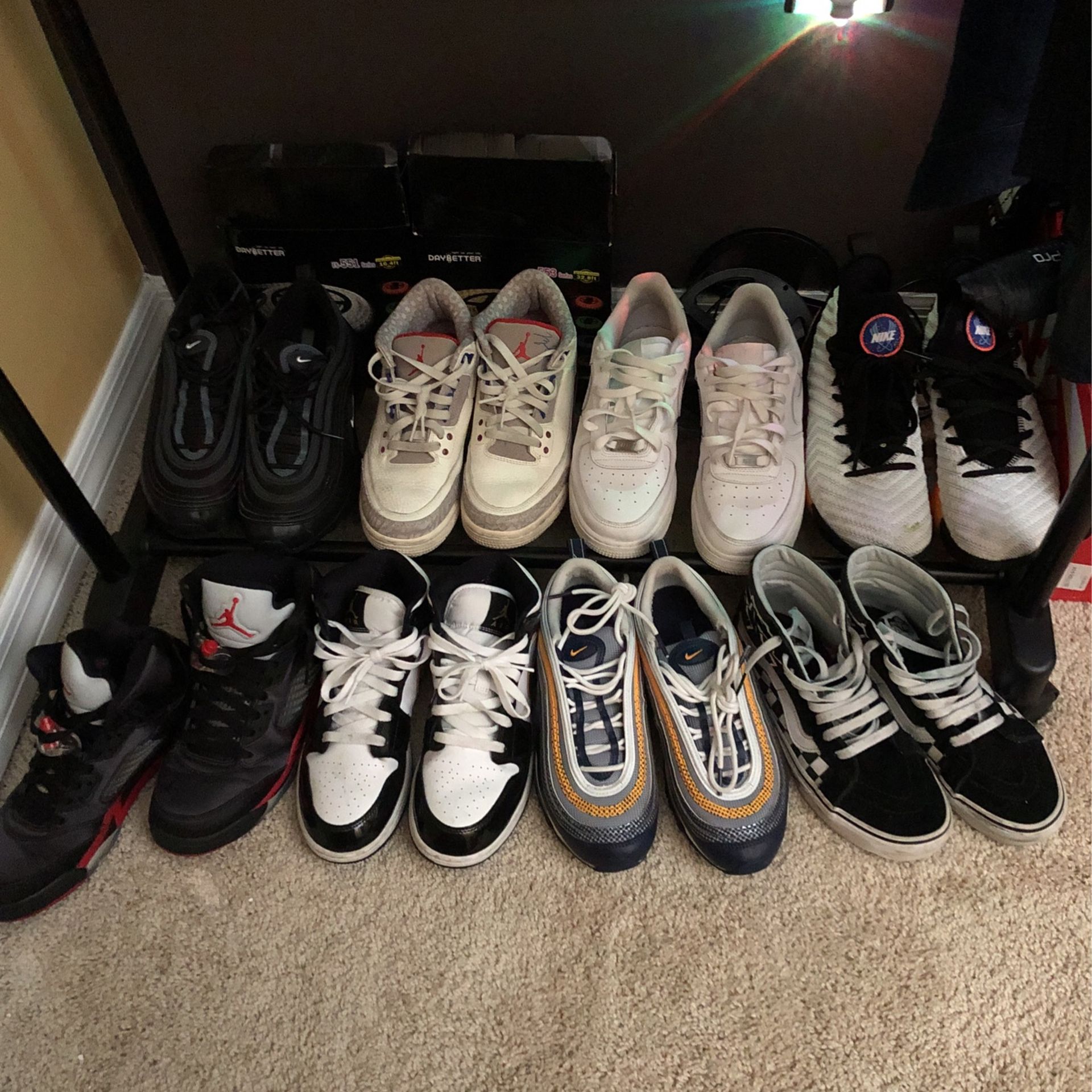 MY WHOLE SHOE COLLECTION ( SIZES 5.5-7) CANT FIT ANYMORE