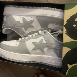 Bape Shoes (grey )