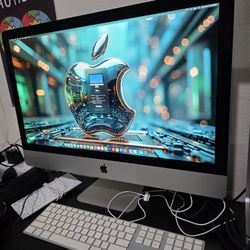 27 Inch Apple iMac MacOs Sequoia 15.7.2 16gb Ram 1tb 