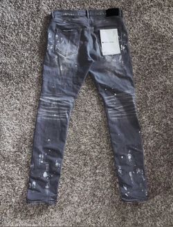 Purple jeans