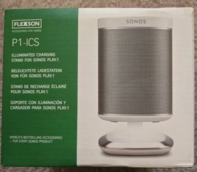 Flexson Illuminated Stand for Sonos PLAY:1 - White