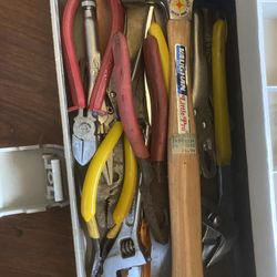 Tool Box With Tools 
