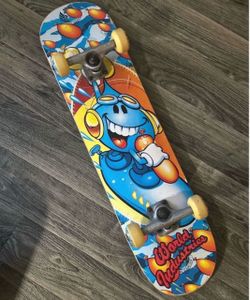 Vintage World Industries Wet Willy Skateboard 1990s 2000s (Complete)