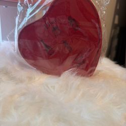 Dior Red Heart-Shaped Gift Box