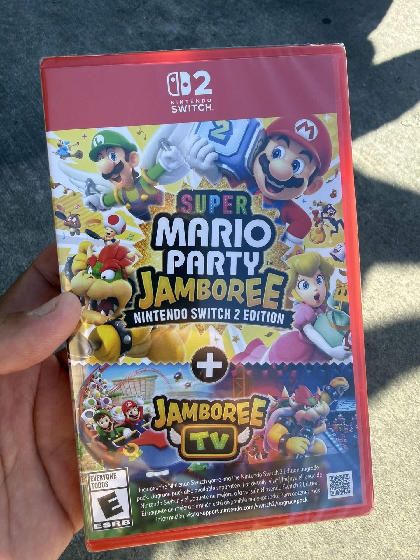 Nintendo Switch 2”Game.. Super Mario Brothers Party JAMBOREE.. BRAND NEW.. $75