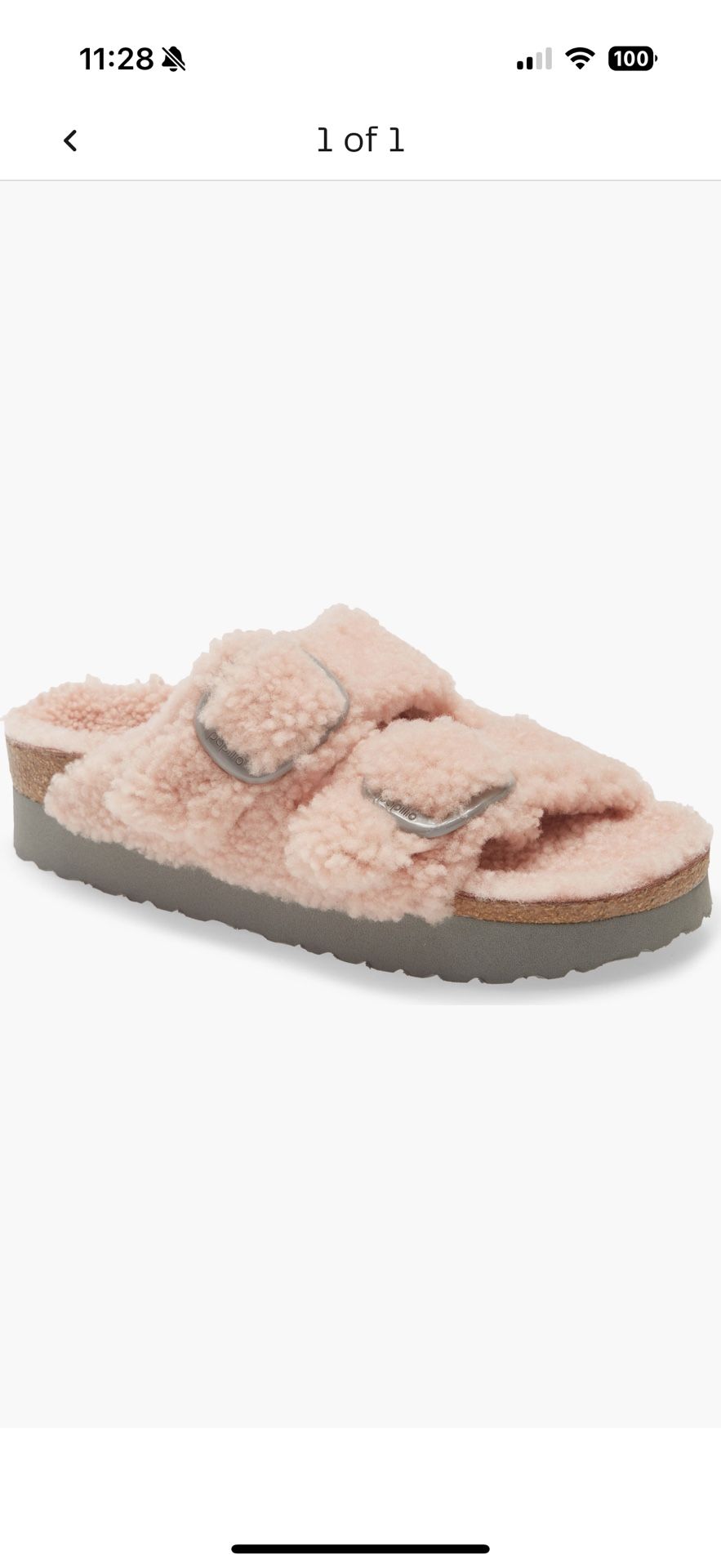 Papillio by Birkenstock Arizona Big Buckle Slide Sandal