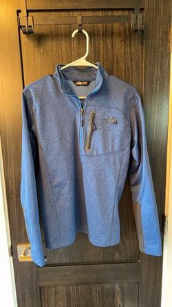 The North Face Blue Men’s Quarter-Zip Fleece Jacket 0149